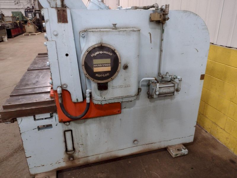 8' X 3/8" HERR-VOSS MODEL #0608 POWER SQUARING SHEAR: STOCK #15326