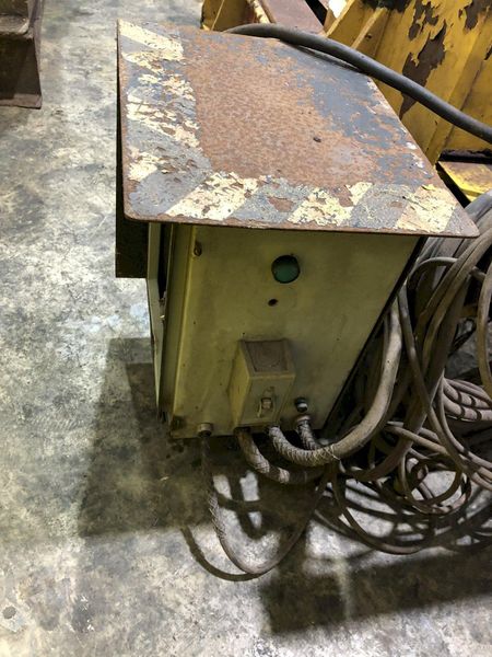 60 TON WELDWIRE MODEL #WER-60  POWERED TANK TURNING ROLLS WITH IDLER: STOCK #16905