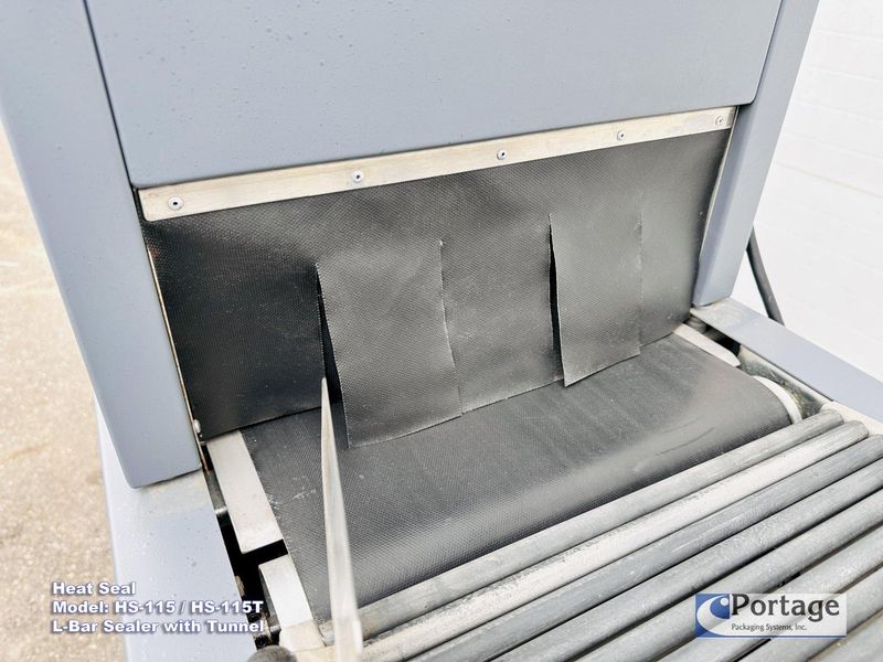 HEAT SEAL Model: HS-115 & HS-115T  ||  Combination L-Bar Sealer & Heat Tunnel