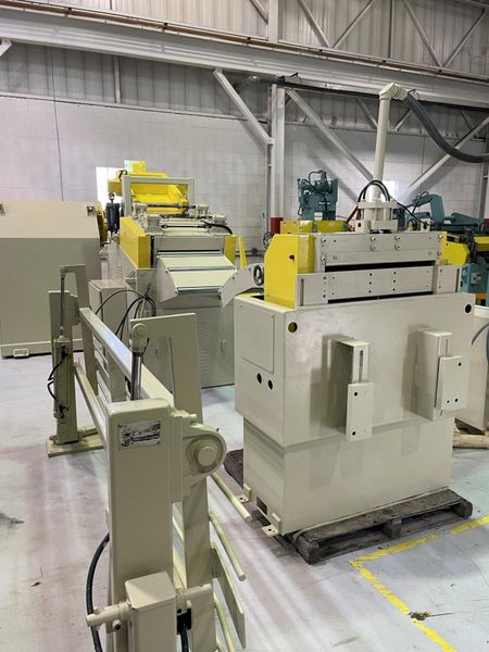 COE Press 15,000 lbs x 24" Wide Servo Coil Feed Line
