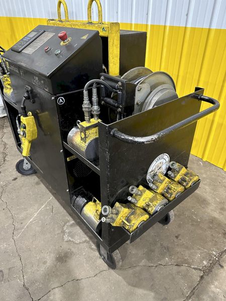 80,000 LBS ANCHOR-LAMINA 4-CYLINDER PORTABLE HYDRAULIC DIE SETTING & SEPARATING SYSTEM: STOCK #1