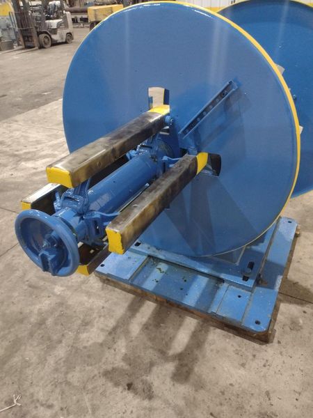 2,500 LB X 24" LITTELL MODEL #25-12 DOUBLE END PULL OFF COIL REEL UNCOILER: STOCK #22533