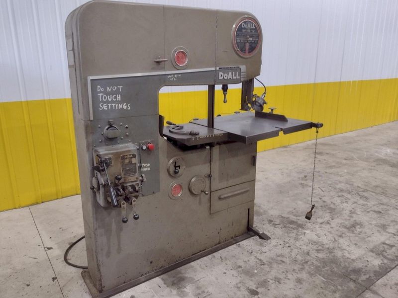 36" DOALL MODEL 3613-2 VERTICAL SAW: STOCK #21721