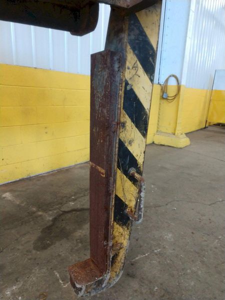32,000 LB 16 TON X 20" TO 74" X 72" OD BRADLEY CRANE MOTORIZED COIL GRAB: STOCK 13231