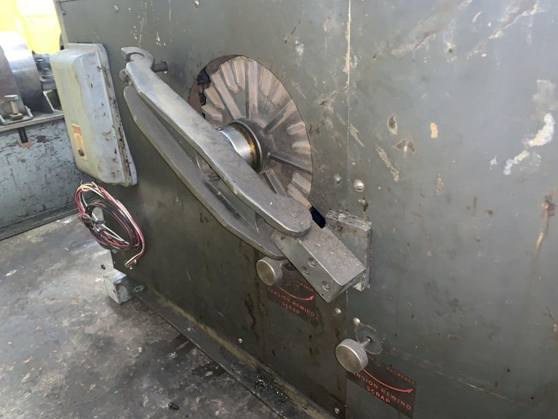 18" WIDE X 4500 LB X 3" ARBOR STANAT MODEL #S-180  SLITTING LINE: STOCK #13717