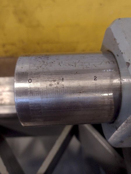 17" X 60" GM SPRINGFIELD MODEL 1610 ENGINE LATHE, 1.75" HOLE: STOCK 17347