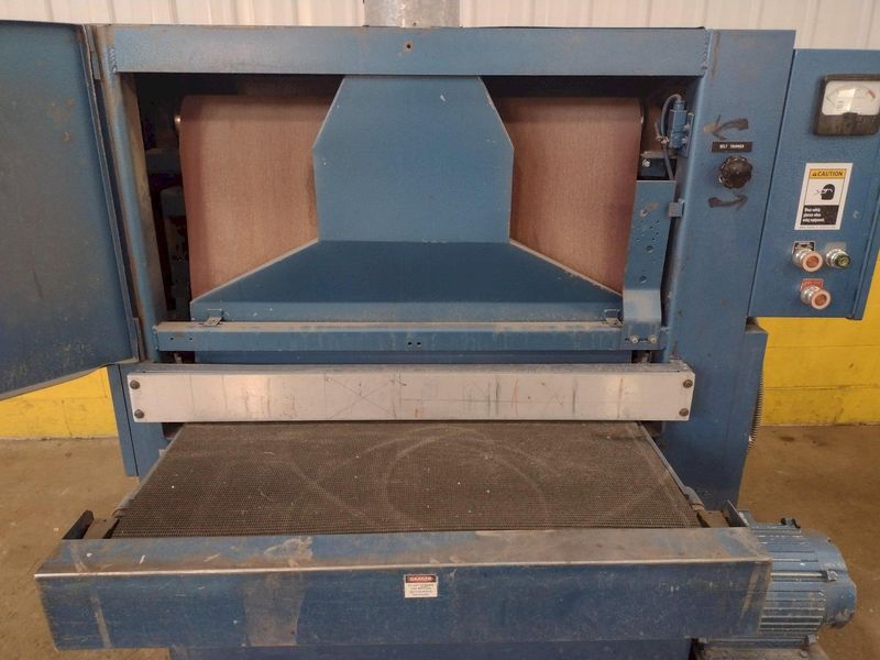 36" X 20 HP AEM BELT GRINDER & SANDER: STOCK 15795