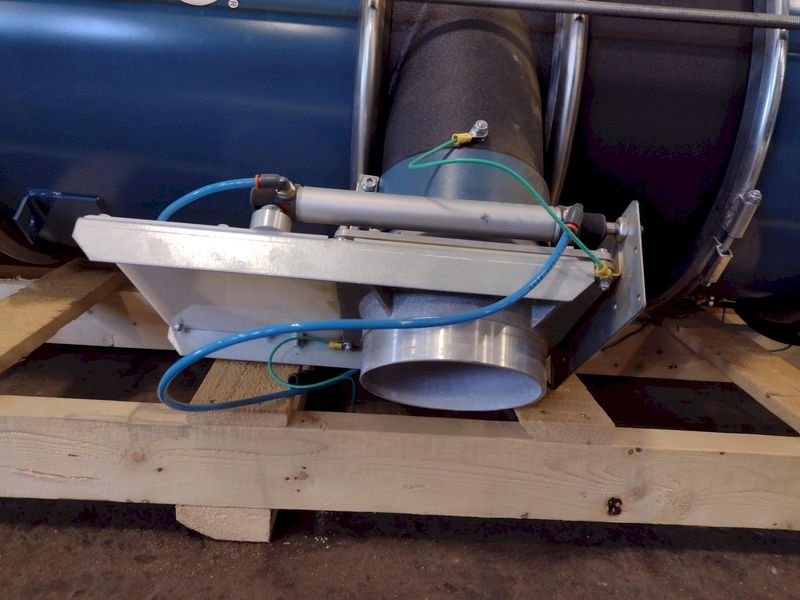 15 HP DUSTCONTROL MODEL #DC-11 & RAF-1600 DUST COLLECTOR SYSTEM: STOCK #17160