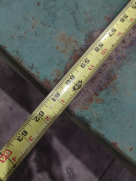 60" X 60" HYDRAULIC COIL FLIPPER / UPENDER: STOCK #23640
