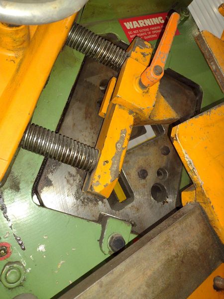 66 TON PEDDINGHAUS MODEL #66/110 PEDDIMASTER HYDRAULIC IRONWORKER: STOCK #22239