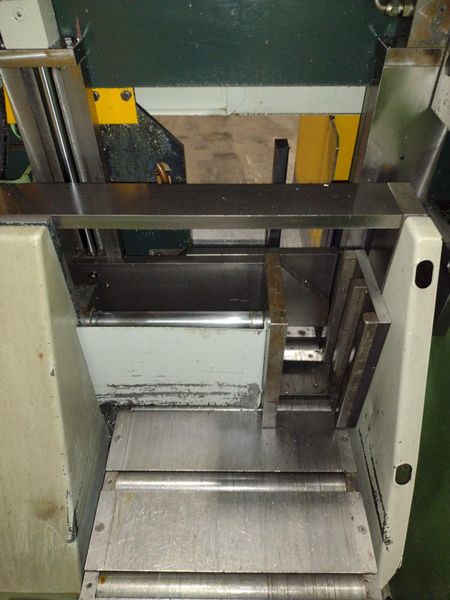 13.4" X 13.4" MISSLER MODEL #DEB-340-CE AUTOMATIC HORIZONTAL BANDSAW, NEW 2000: STOCK #19627