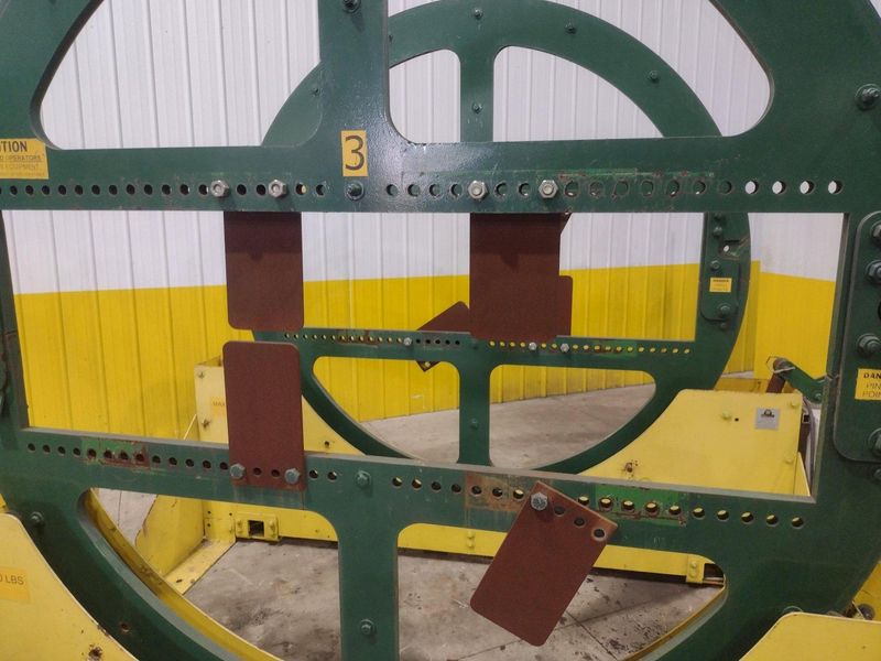11,600 LBS RIMCO MODEL #R5-2450 ROTATOR POWERED I-BEAM ROLLOVER / ROTATOR MACHINE: STOCK #23597