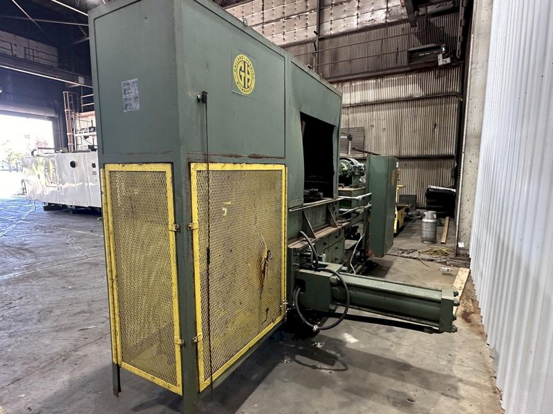 12" X 6" GALLAND HENNING MODEL #12DC DUAL COMPRESSION METAL SCRAP BALER: STOCK #21846