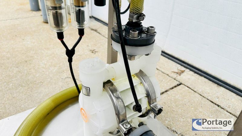 Inline Filling Systems  | Six-Headed Semi-Automatic  |  Overflow Filler