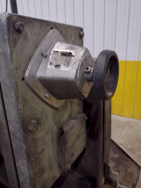 16" x 16" HYD-MECH MODEL #M-16A AUTOMATIC HORIZONTAL BANDSAW WITH POWER MITRE SWIVEL: STOCK #234
