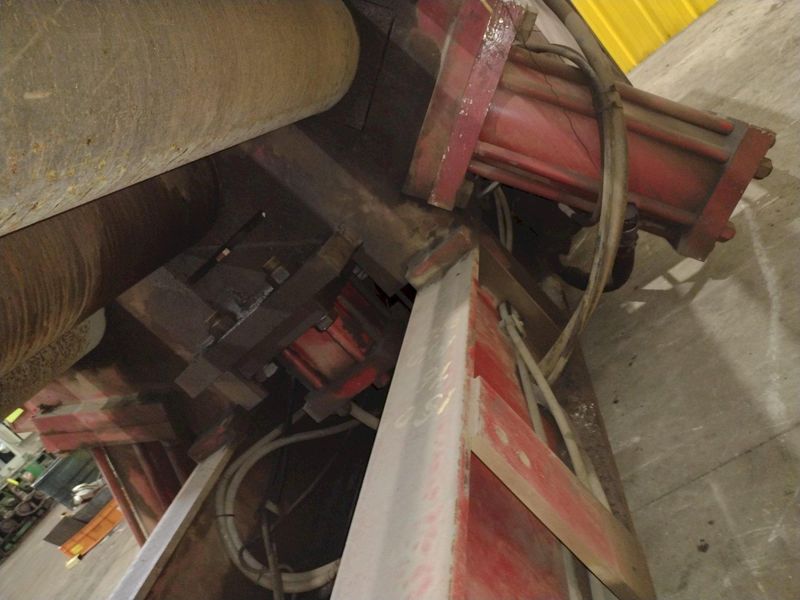 10' X 1" MONTGOMERY MODEL #4R-120100 4-ROLL HYDRAULIC PLATE BENDING ROLL: STOCK #17021