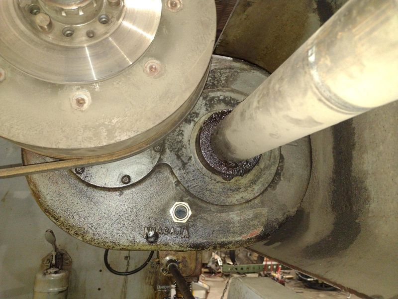 36 TON X 8' NIAGARA MODEL #1B36-6-8 MECHANICAL PUNCH PRESS: STOCK #23465