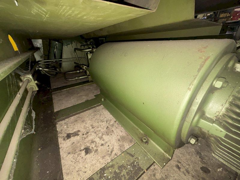 12' X 1/4" ROUNDO MODEL #PS-205 DOUBLE PINCH HYDRAULIC 3 ROLL PLATE ROLL: STOCK #23118