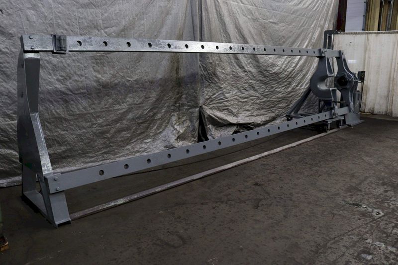 200 TON RODGERS MODEL #1F200-4820X HYDRAULIC WHEEL PRESS: STOCK #71119