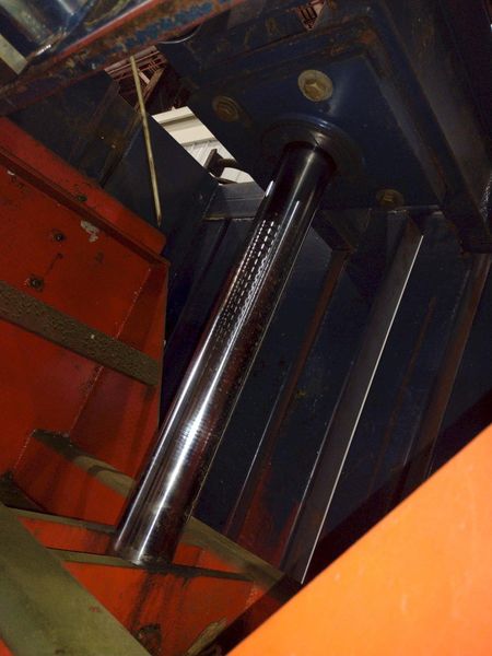 60" X 30" JV MANUFACTURING MODEL #VB60-B HYDRAULIC DOWNSTROKE VERTICAL CARDBOARD BALER: STOCK #2