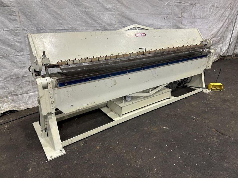 10' X 14 GA BIRMINGHAM HYDRAULIC BOX & PAN FINGER BRAKE: STOCK #77932