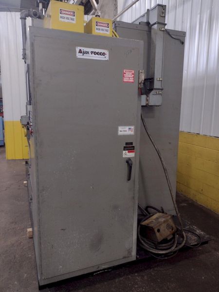 250 KW AJAX TOCCO "PACER" INDUCTION HARDENING SCANNER SYSTEM WITH MAGNESCAN QS CONTROLS: STOCK #