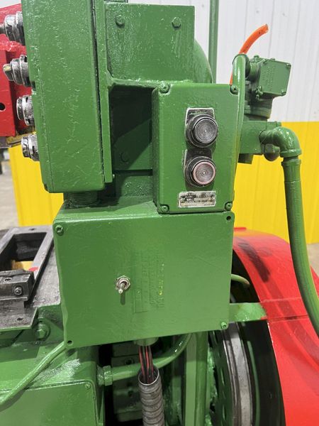 25 TON YODER MODEL #P-25 MECHANICAL CUTOFF PRESS, 2.25" STROKE : STOCK #20524