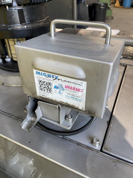 SYSTEM TECHNOLOGIES MODEL @CMI-123-480 CLEAN MACHINE HIGH PRESSURE STAINLESS STEEL PARTS WASHER: