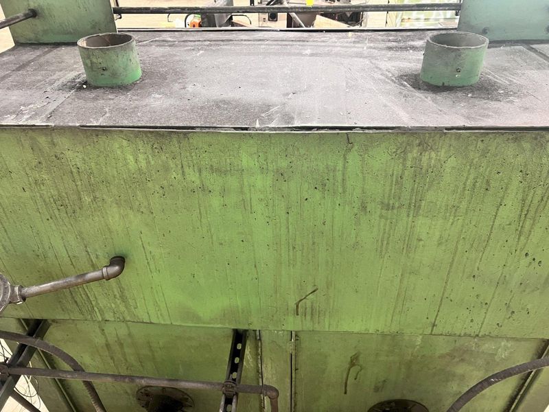 1998 DAYTON DUAL ZONE GAS POWERED PRE-HEAT DIE OVEN, WITH DIGITAL TEMP CONTROLLER: STOCK #20215