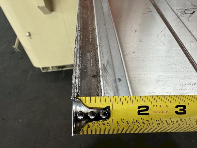 10 STAND X 3.5" ARBOR X 42" BRADBURY RAFTED STANDING SEAM 360/ STANDING SEAM PANEL II ROLLFORMER