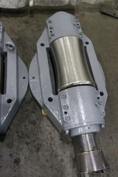 3-1/2" MEECO MODEL HD2 2-ROLL ROTARY BAR STRAIGHTENER: STOCK #10457