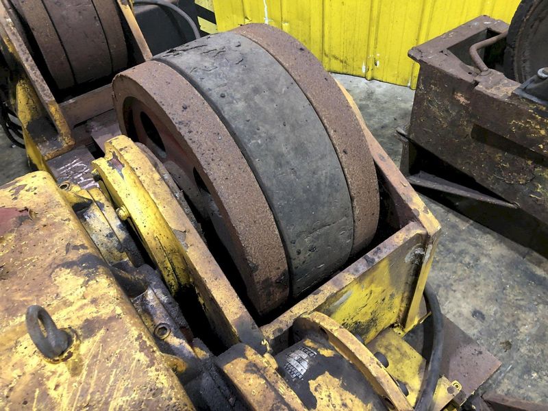 60 TON WELDWIRE MODEL #WER-60  POWERED TANK TURNING ROLLS WITH IDLER: STOCK #16905
