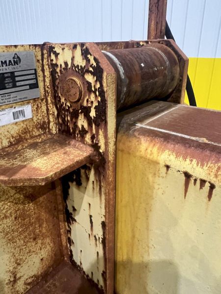 53 TON (107,500 LBS) BUSHMAN MODEL #MT420 TELESCOPING MAGNETIC LIFTING SPREADER BEAM  W/ OHIO MA