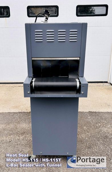 HEAT SEAL Model: HS-115 & HS-115T  ||  Combination L-Bar Sealer & Heat Tunnel