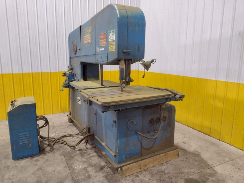 60" DOALL MODEL #60-3 DEEP THROAT VERTICAL CONTOUR BANDSAW: STOCK #23680