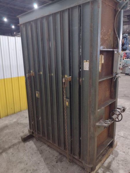 48" X 48" X 24" EPCO VERTICAL HYDRAULIC BALER: STOCK #22919