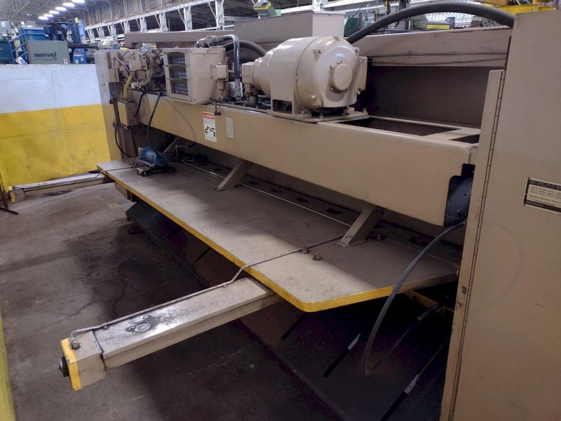 12' x 1/4" CINCINNATI MODEL #2500X12 FSU-II HYDRAULIC POWER SQUARING SHEAR: STOCK #18209