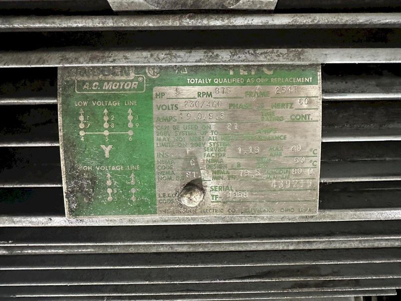 60 TON L&J MODEL #W60 OBI STAMPING PRESS 6" STROKE: STOCK #23648