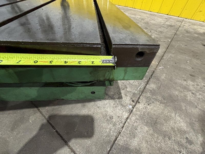 36" X 48" GIDDINGS & LEWIS AIR LIFT ROTARY TABLE: STOCK #23588