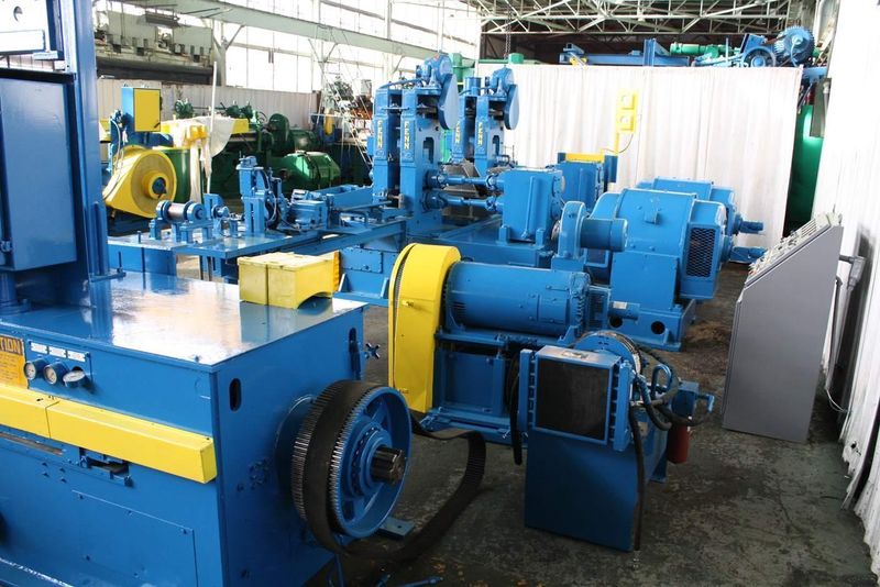 FENN #082-082 (2) STAND TANDEM WIRE FLATTENING MILL: STOCK #65774
