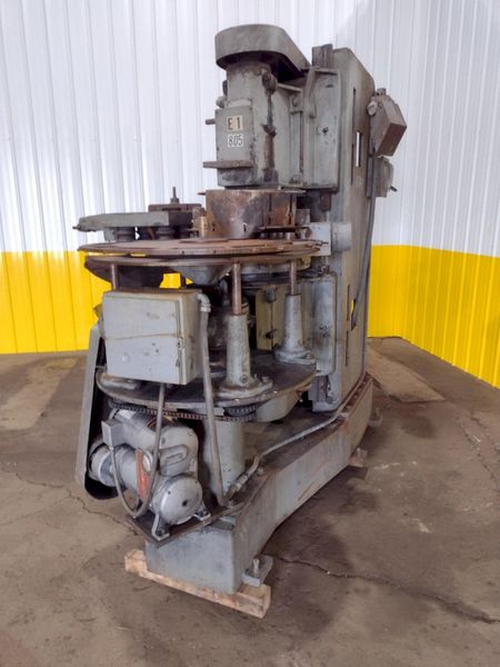 30" BESLY MODEL #918 VERTICAL DOUBLE DISC SPRING GRINDER: STOCK #10757