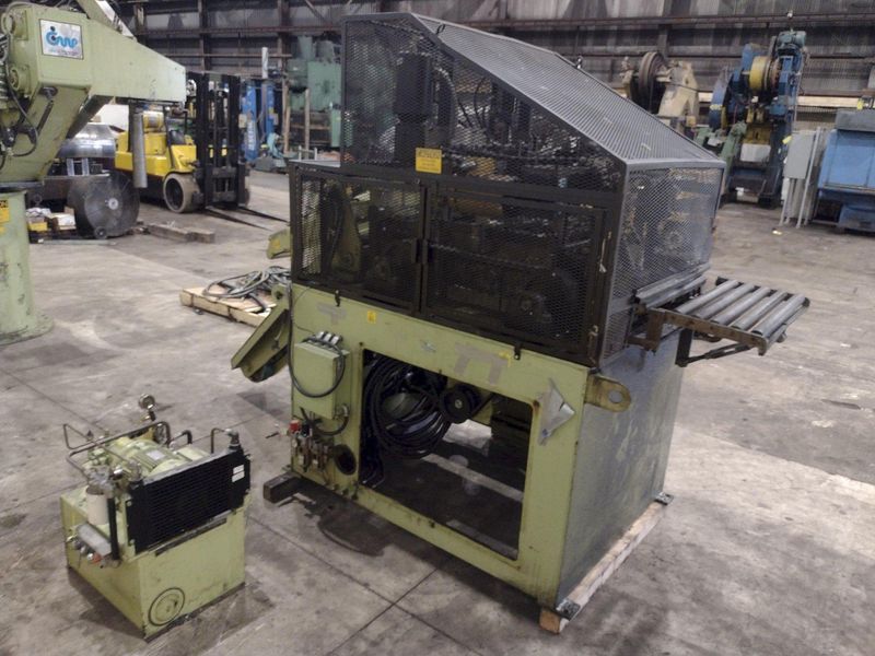 18” X .175”  CWP MODEL #SFAC4-20 SPACE-SAVER AUTOMATIC DOUBLE END SERVO COIL FEED LINE: STOCK #2