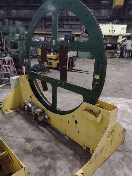11,600 LBS RIMCO MODEL #R5-2450 ROTATOR POWERED I-BEAM ROLLOVER / ROTATOR MACHINE: STOCK #23597