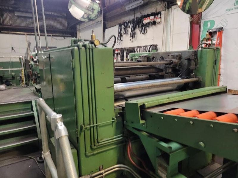 48" X 20,000 LBS RBI AUTOMATIC FEED DAHLSTROM CTL CUT TO LENGTH LINE ENTRY: STOCK #19768