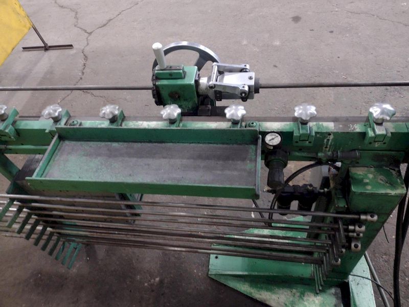 4-1/8" X 48" CARSON MODEL CHP-1H TUBE END PUNCH FORMING MACHINE: STOCK 17891