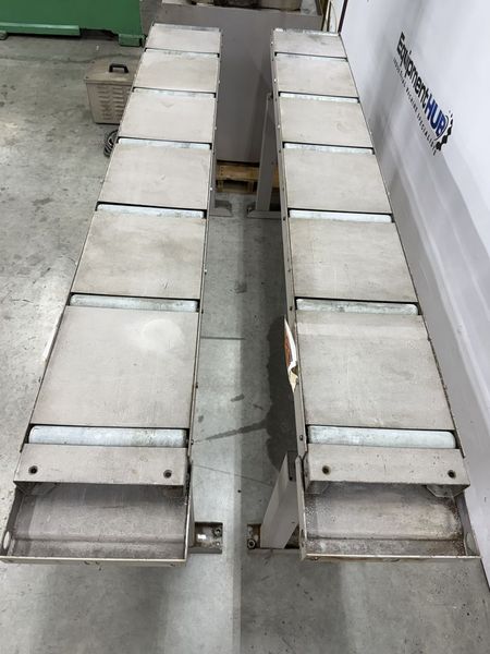 KMT Kalamazoo C370SA-V 14.5″ Vertical Column Semi-Automatic Cold Saw w/ Conveyors