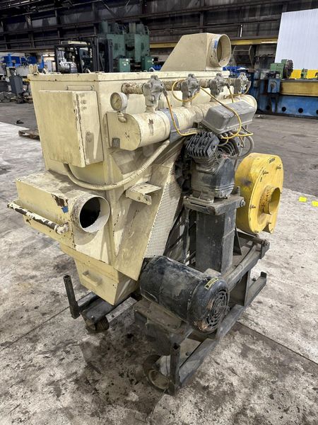 13" WIDE X 15 HP GOFF MODEL #15E13 PORTABLE SURFACE & FLOOR SHOT BLASTER & DUST COLLECTOR: STOCK