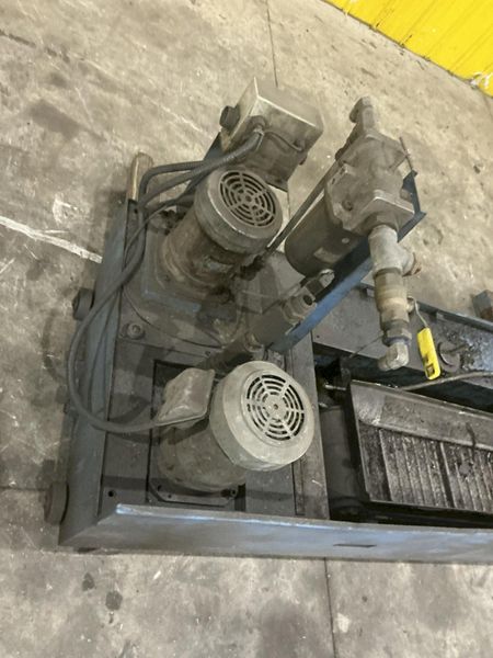 7" WIDE x 36" TURBO CONVEYOR MODEL #6475-8954 COOLANT & CHIP CONVEYOR SYSTEM: STOCK #18508