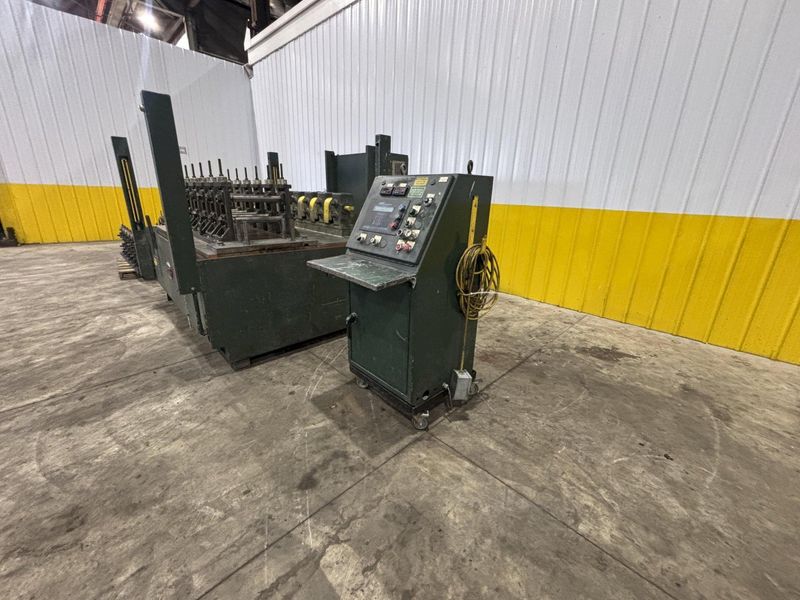 6 STAND X 2" YODER MODEL Q-150 U JOINT DRIVE RAFTED ROLLFORMER, W/ 7 RAFTS & 42  STANDS: STOCK #