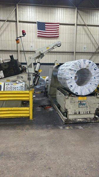 30,000 lbs. x 72" Wide  COOPER WEYMOUTH PETERSON Servo Coil Feed Line For Sale - Good Condition!
